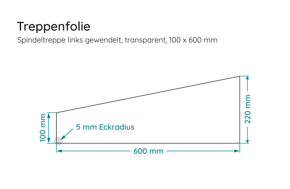 Treppenfolie – transparente Spezialfolie mit Anti-Rutsch-Effekt